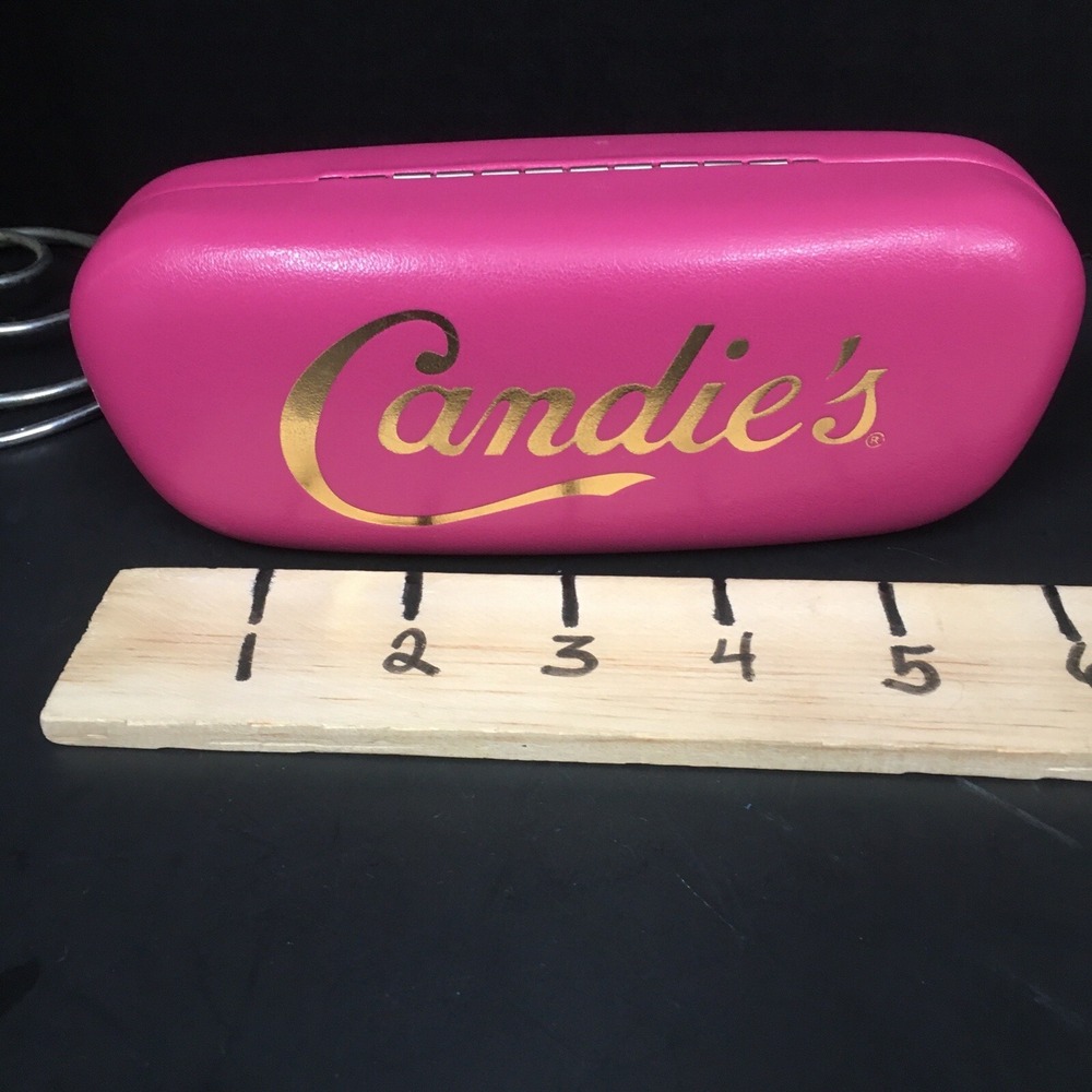 Candies Pink Sunglasses Eye Glasses Hard Case Optical